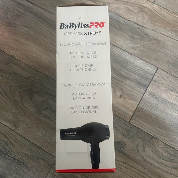 BABYLISSPRO CERAMIX XTREME PROFESSIONAL IONIC CERAMIC 2000W HAIR/BLOW DRYER - Picture 5 of 11